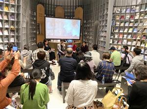 9月18日晚，李炜携新书与评论家张定浩、来颖燕做客思南书局·诗歌店。